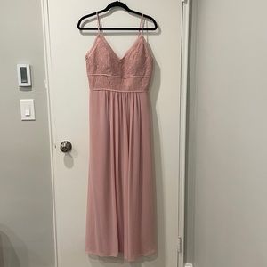 Dusty Pink Full Length B2 Jasmine Bridesmaid Dress